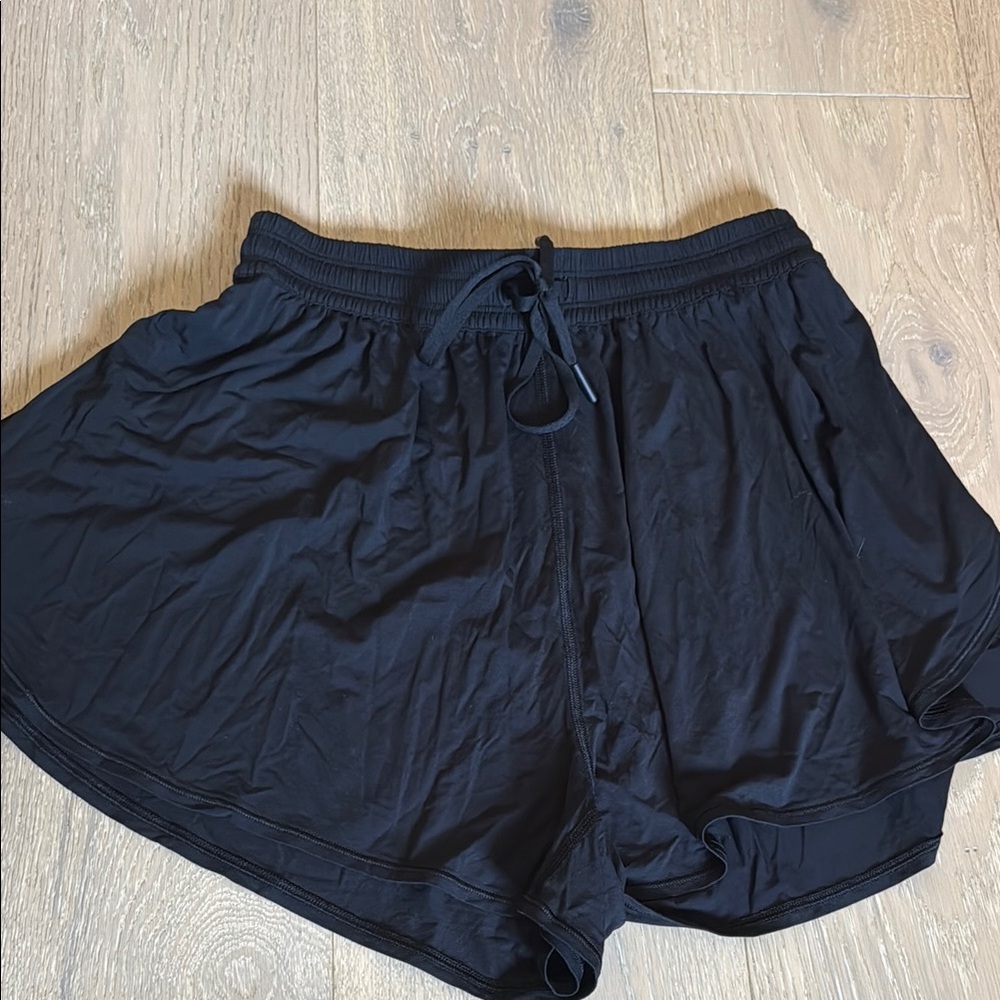 Black lululemon shorts